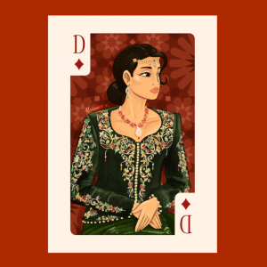 Dame de Carreau